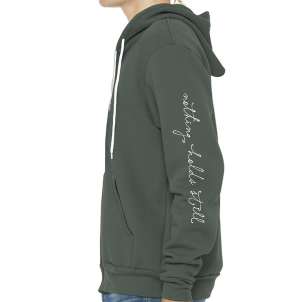 BELLA + CANVAS Unisex Sponge Fleece Full Zip Hoodie - Printed Logo Thumbnail